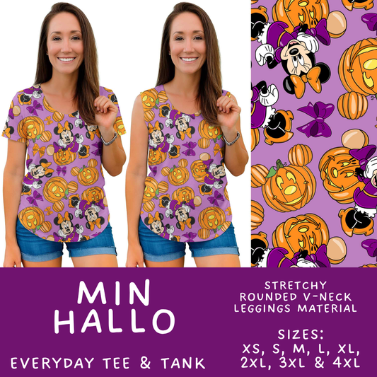 Batch #567 - Magical Character Halloween - Closes 8/10 - ETA early Oct - Min Hallo Everyday Tank & Tee