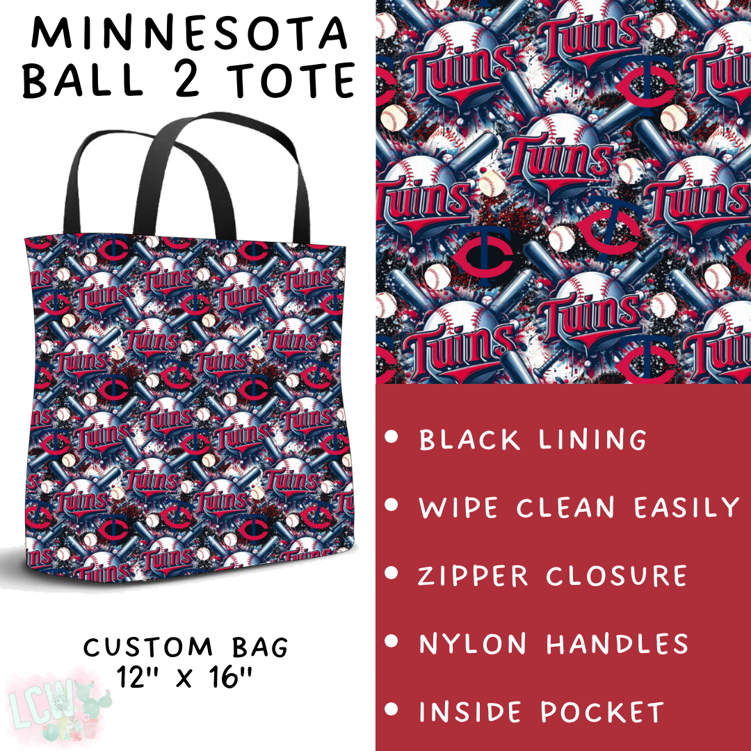 Batch #498 - Strike Out 3 - Closes 3/2 - ETA early May - Minnesota Ball 2 Tote