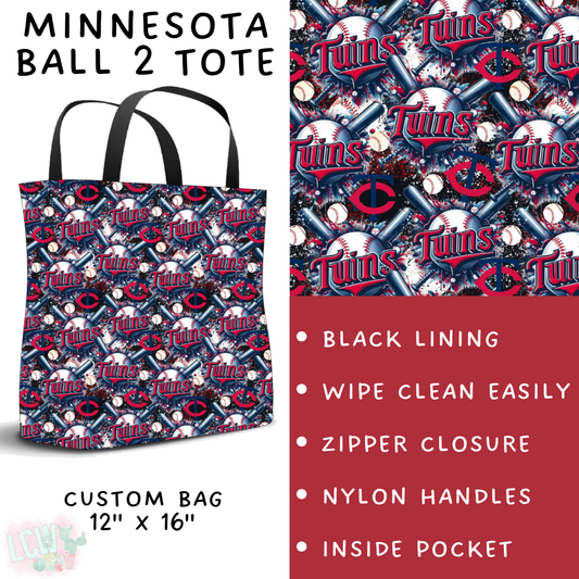 Batch #498 - Strike Out 3 - Closes 3/2 - ETA early May - Minnesota Ball 2 Tote