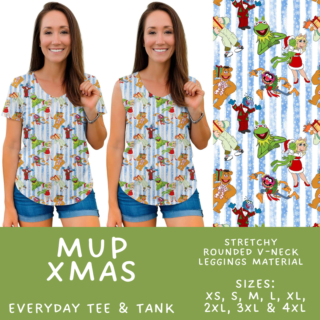 Batch #598 - Magical Character Christmas 2 - Closes 10/14 - ETA early Dec - Mup Xmas Everyday Tank & Tee