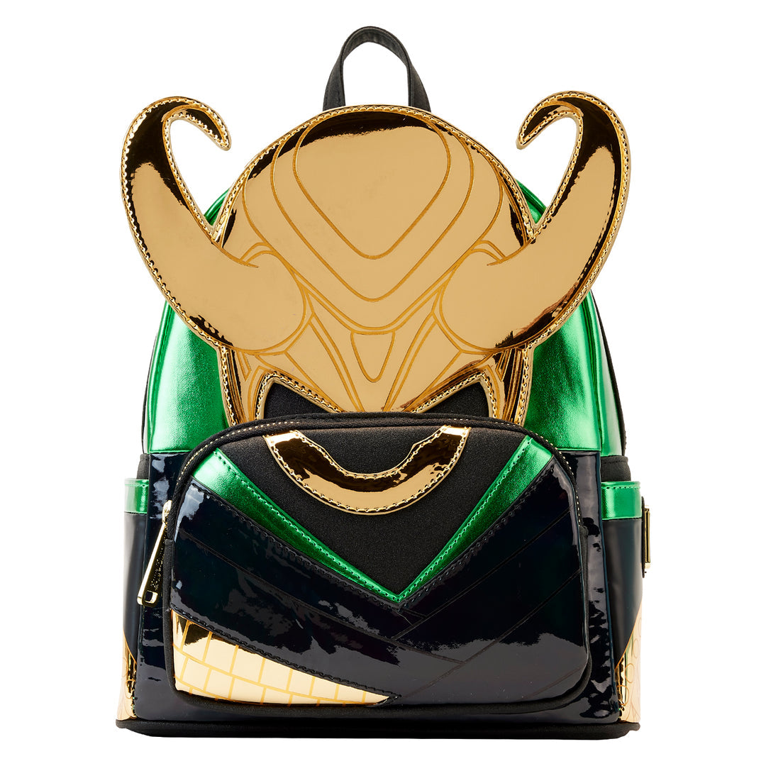 Loungefly Marvel Metallic Loki Mini Backpack