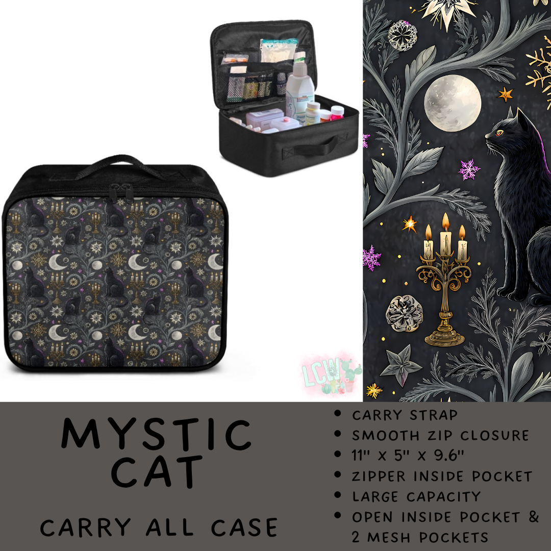 Batch #573 - Carry All Case - Closes 8/21 - ETA late October - Mystic Cat Carry All Case