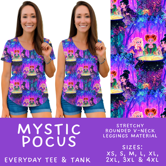 Batch #568 - Halloween Spooky Sets 3 - Closes 8/12 - ETA early October - Mystic Pocus Everyday Tank & Tee