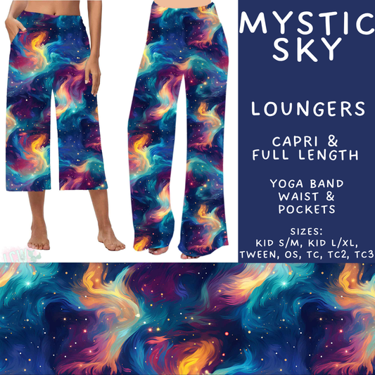 Batch #592 - Fun Run 27 - Closes 9/30 - ETA late Nov - Mystic Sky Capri and Full Length Loungers