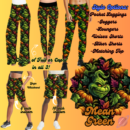 MEAN GREEN-BOTTOMS PREORDER-SOFT CLOSE 8/7-HARD CLOSE 8/9