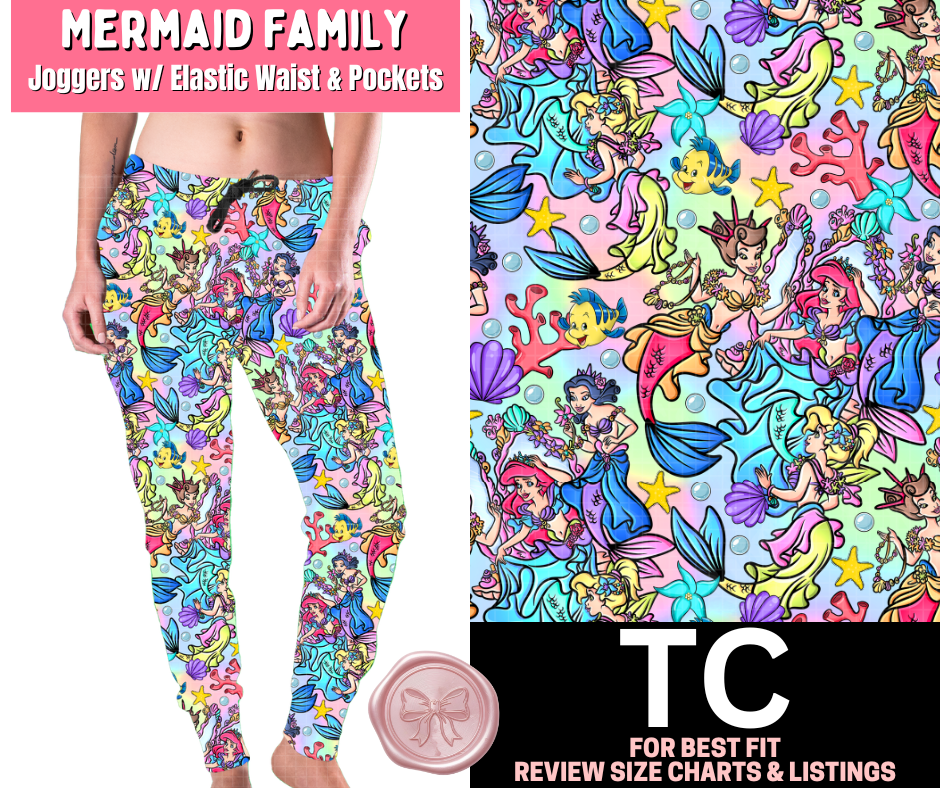 Mermaid Family Joggers