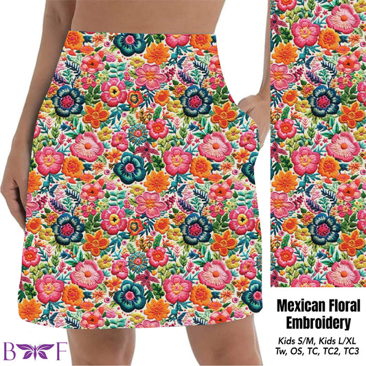 Mexican Floral Embroidery