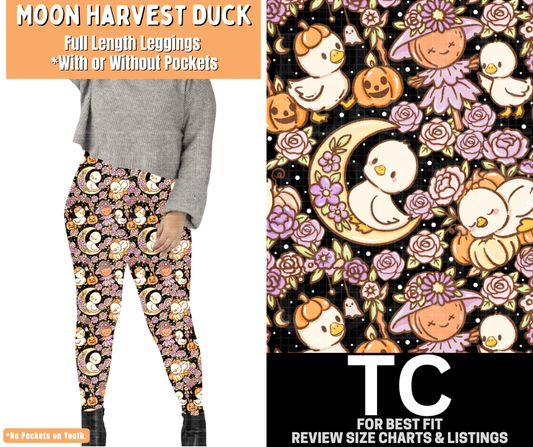 Moon Harvest Duck Full Length Leggings w/ Pockets