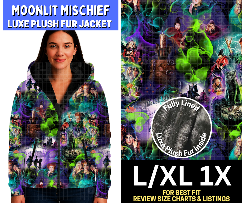 Moonlit Mischief Luxe Fur Jacket