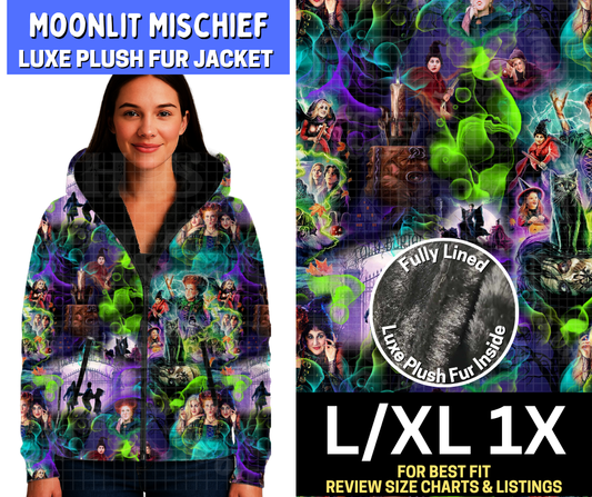 Moonlit Mischief Luxe Fur Jacket