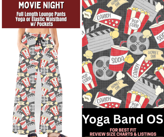 Movie Night Full Length Lounge Pants