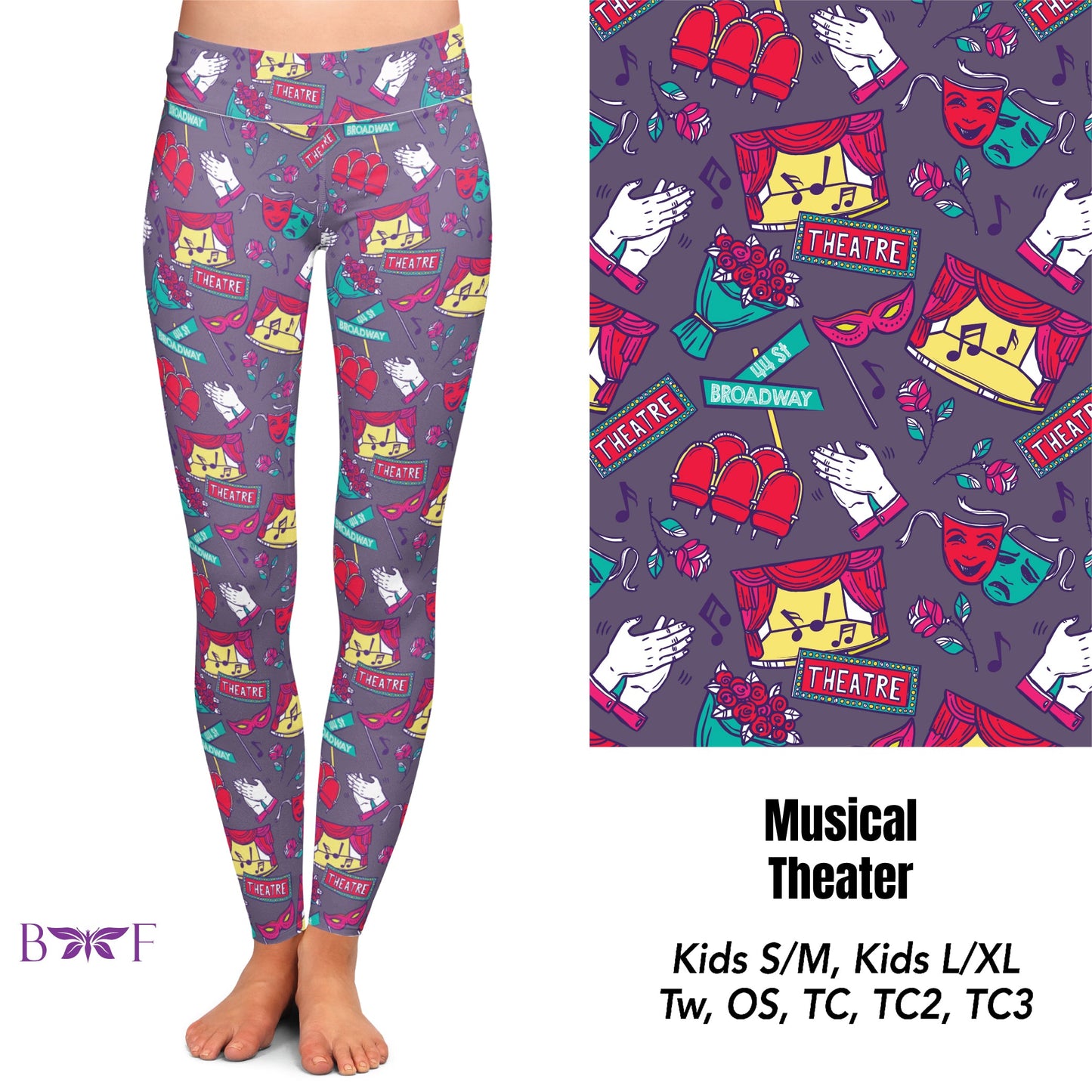 Musical Theater Leggings, Capris, Lounge Pants and Joggers