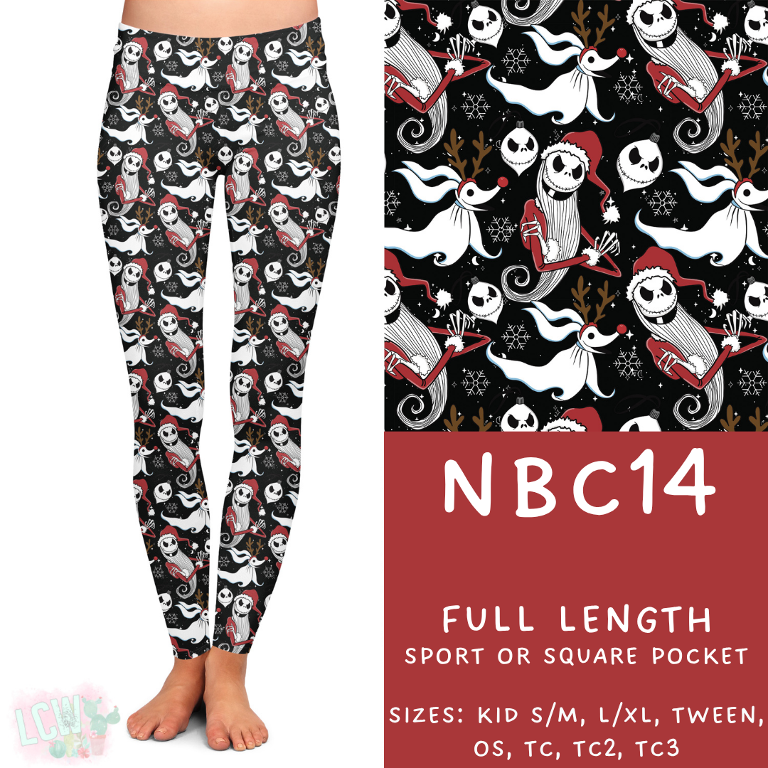 Ready to Ship- NBC14 Full Length Leggings - Square Pocket TC2