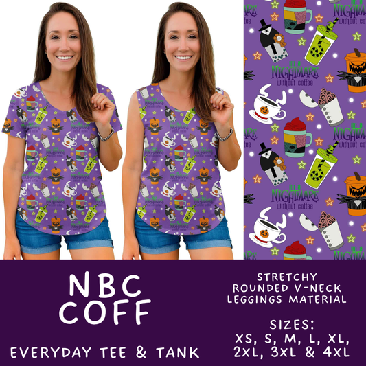 Batch #575 - Fun Run 26 - Closes 8/26 - ETA late October - NBC Coff Everyday Tank & Tee