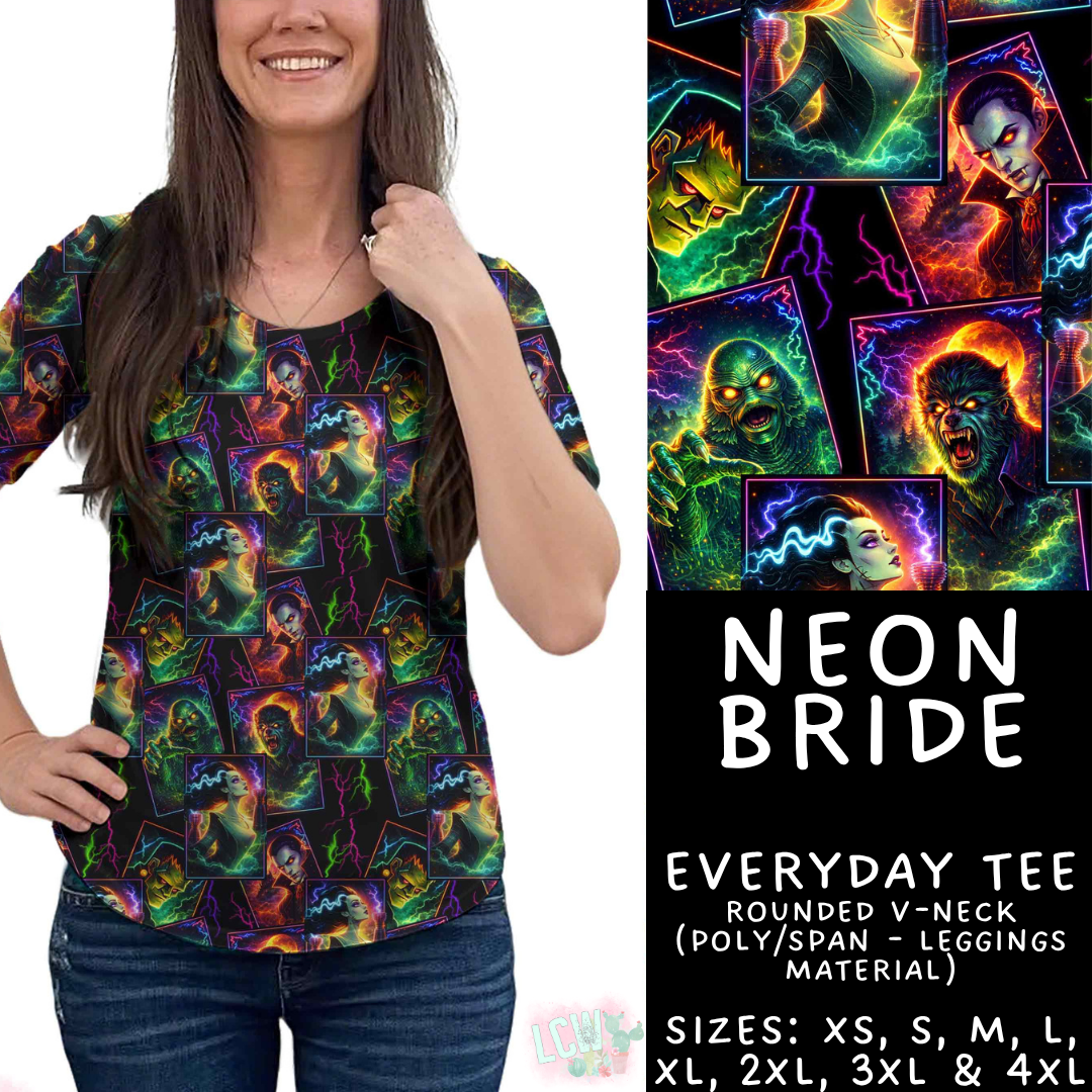 Batch #534 - April Request Run - Closes 5/25 - ETA late July - Neon Bride Everyday Tee