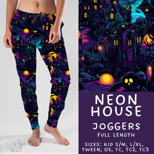Ready To Ship - Neon House Joggers - TC