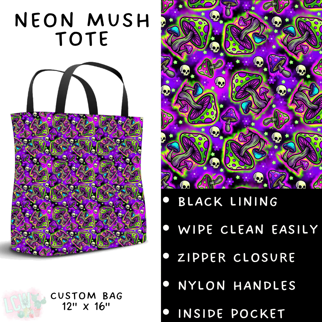 Batch #534 - April Request Run - Closes 5/25 - ETA late July - Neon Mush Tote