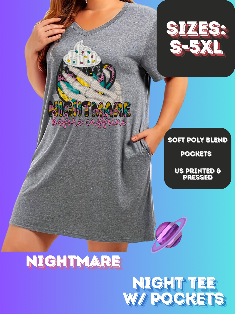 NIGHTMARE -SLEEP SHIRT-PREORDER CLOSING 11/21