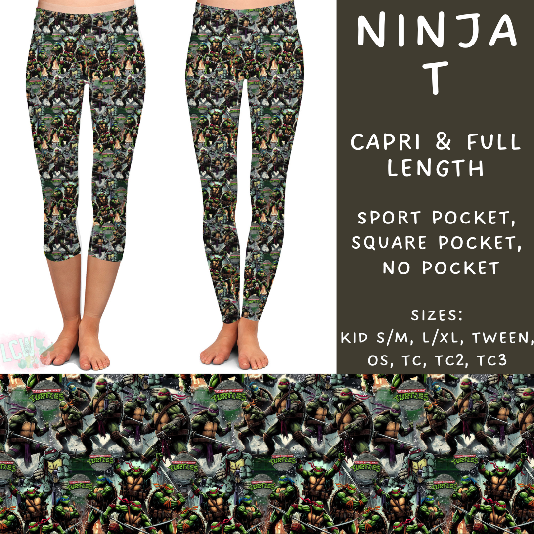 Batch #268 - November Request Run - Closes 1/10 - ETA late March - Ninja T Full and Capri Length Leggings