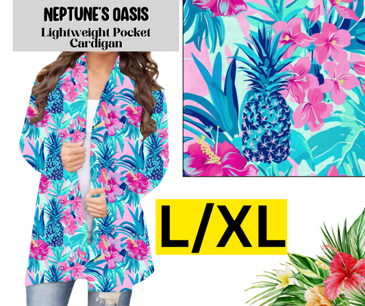 Neptune's Oasis Pocket Cardigan