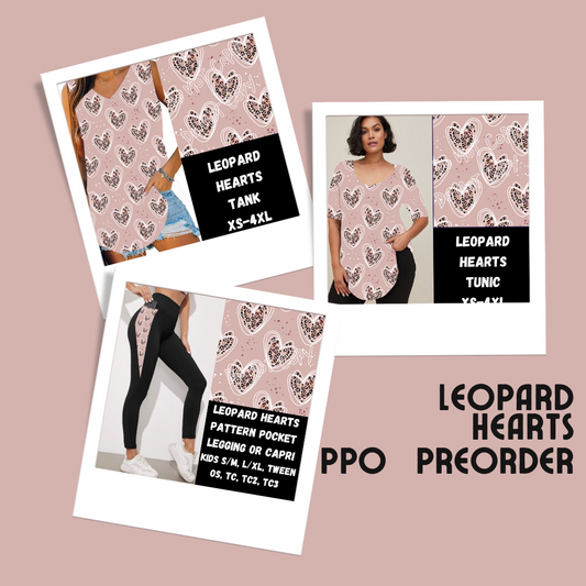 LEOPARD HEARTS-SPRING PPO PREORDER CLOSING 1/23