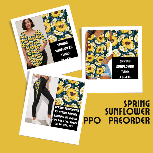 SPRING SUNFLOWER-SPRING PPO PREORDER CLOSING 1/23