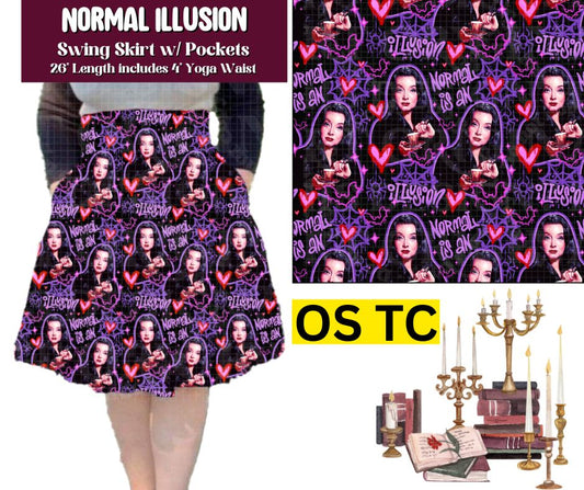 Normal Illusion Swing Skirt