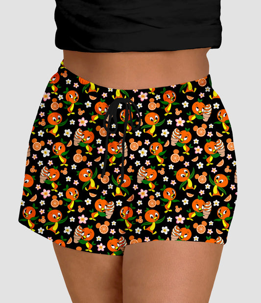 RTS - Orange Summertime Jogger Shorts