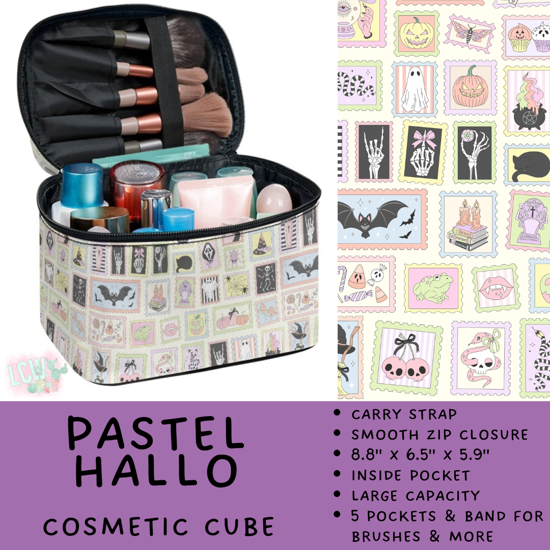 Batch #559 - Cosmetic Cube Collection - Closes 7/22- ETA late Sept - Pastel Hallo Cosmetic Cube