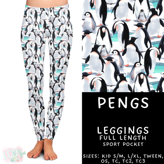 Ready to Ship Pengs Full Length Leggings TC2
