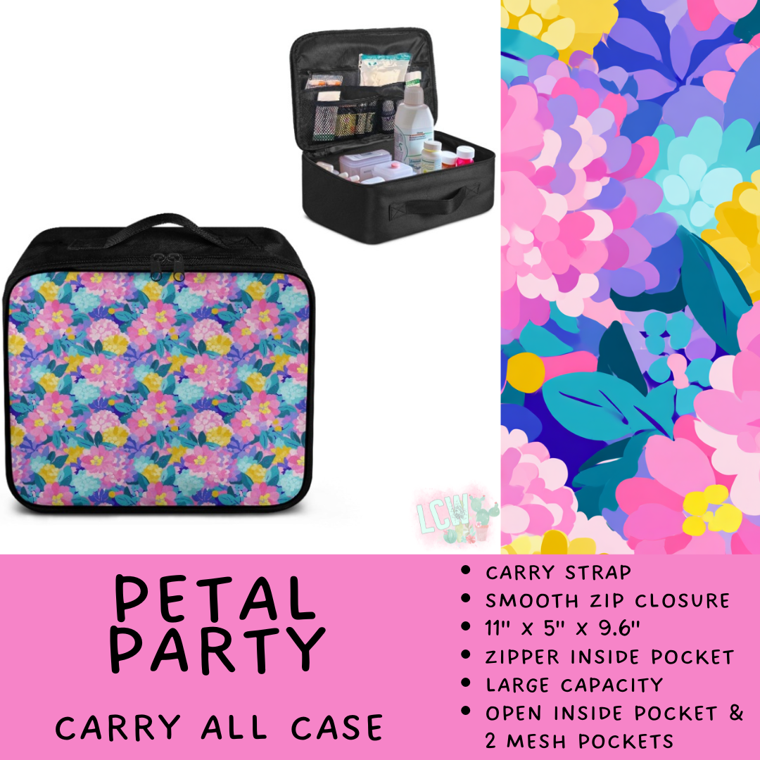 Batch #573 - Carry All Case - Closes 8/21 - ETA late October - Petal Party Carry All Case