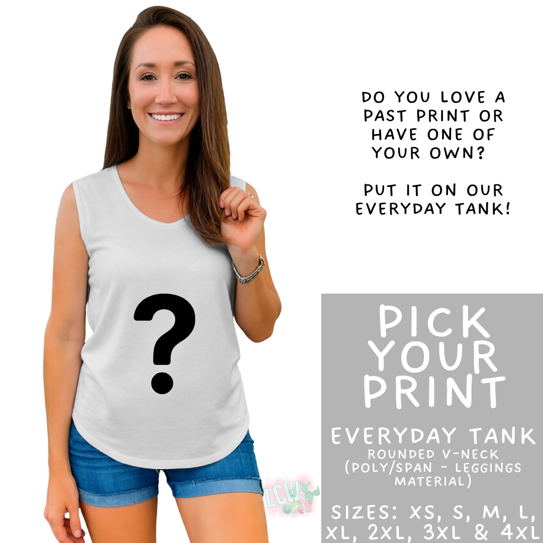 Batch #552 - Magical Faves 22 - Closes 7/6 - ETA early Sept - Pick Your Print Everyday Tank & Tee
