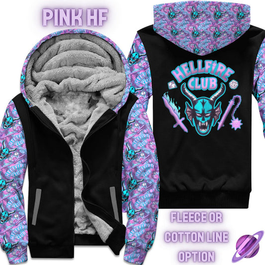 JACKET RUN 14-PINK HF-FLEECE OR COTTON LINER-PREORDER CLOSING 12/16