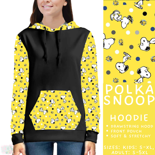 Batch #578 - July Request Run - Closes 8/31 - ETA late October - Polka Snoop Hoodie