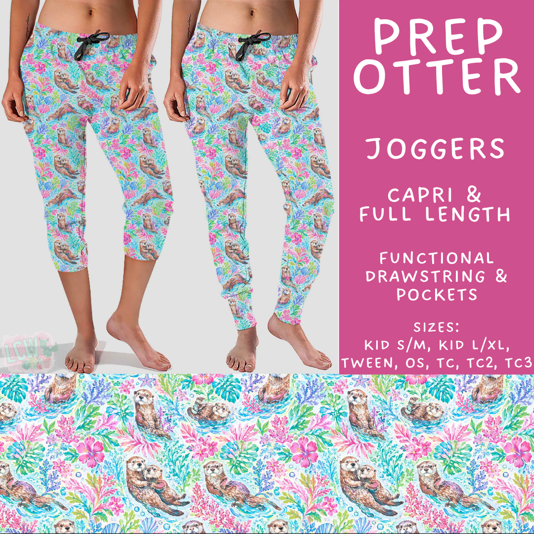 Batch #607 - Fun Run 28 - Closes 11/2 - ETA early Jan - Prep Otter Full and Capri Length Joggers