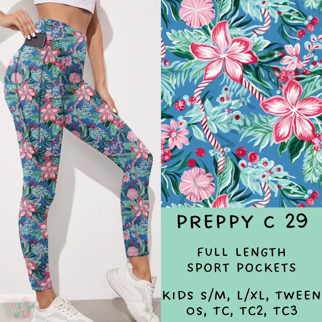 Ready To Ship - Preppy C 29 Leggings & Joggers - OS