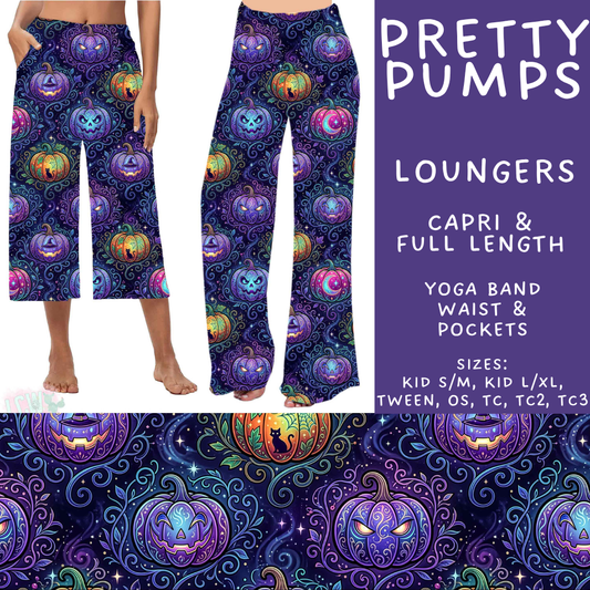 Batch #566 - Halloween 5 - Closes 8/7 - ETA early October - Pretty Pumps Capri and Full Length Loungers