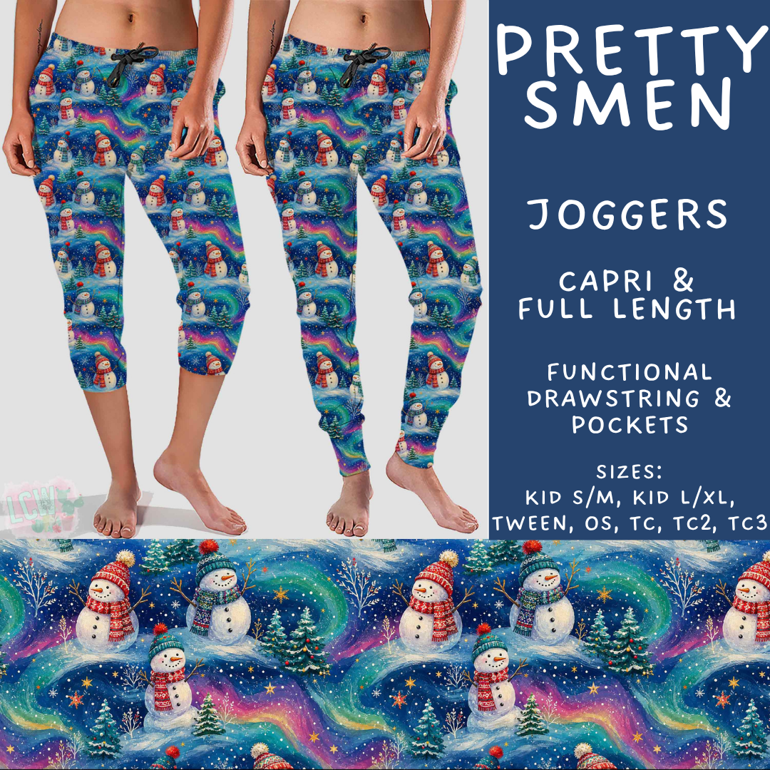 Batch #589 - August Request Run - Closes 9/23 - ETA mid/late Nov - Pretty SMen Full and Capri Length Joggers