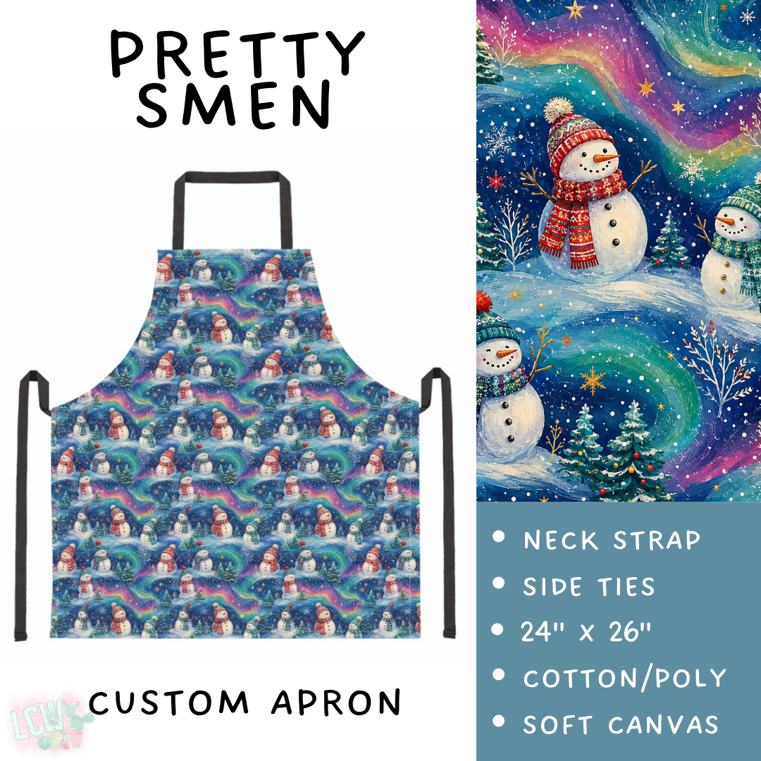 Batch #591 - Baking Spirits Bright 3 - Closes 9/28 - ETA mid/late Nov - Pretty SMen Apron