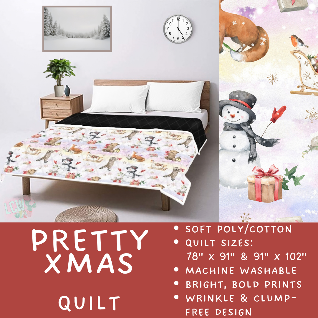 Batch #597 - Christmas Quilts - Closes 10/12 - ETA early Dec - Pretty XMas Quilt