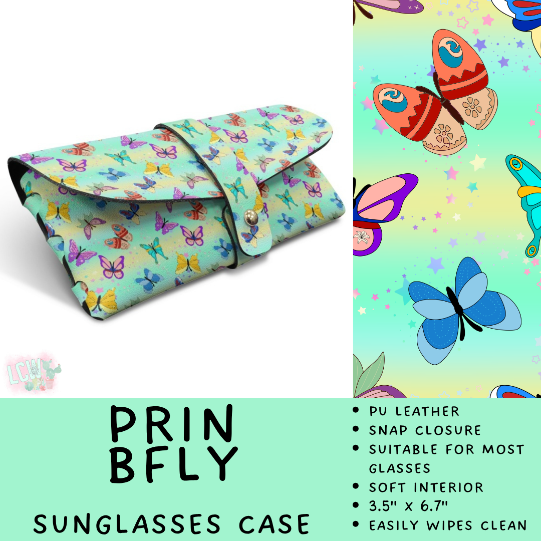 Batch #609 - Travel Collection 2 - Closes 11/6 - ETA early Jan - Prin BFly Sunglasses Case