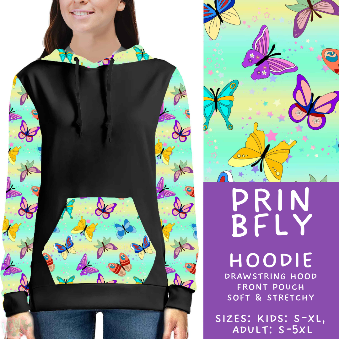 Batch #594 - Magical Faves 25 - Closes 10/5 - ETA early Dec - Prin BFly Hoodie