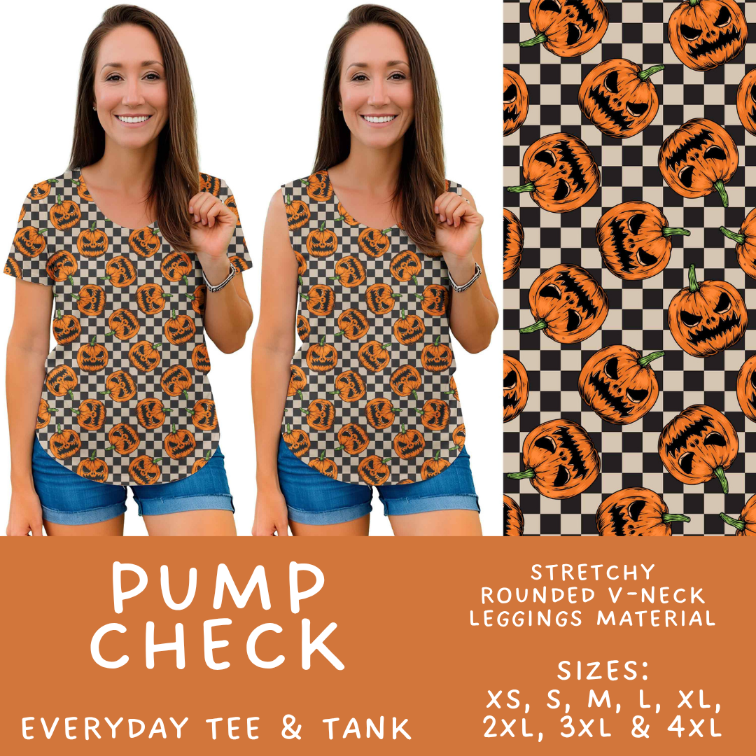 Batch #566 - Halloween 5 - Closes 8/7 - ETA early October - Pump Check Everyday Tank & Tee