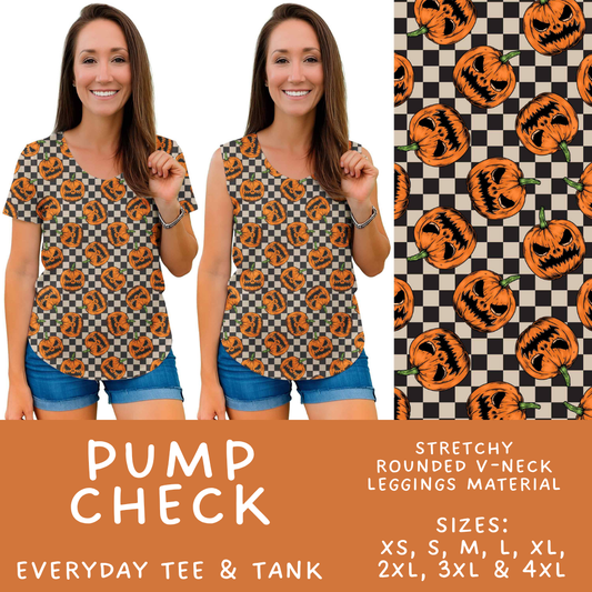 Batch #566 - Halloween 5 - Closes 8/7 - ETA early October - Pump Check Everyday Tank & Tee