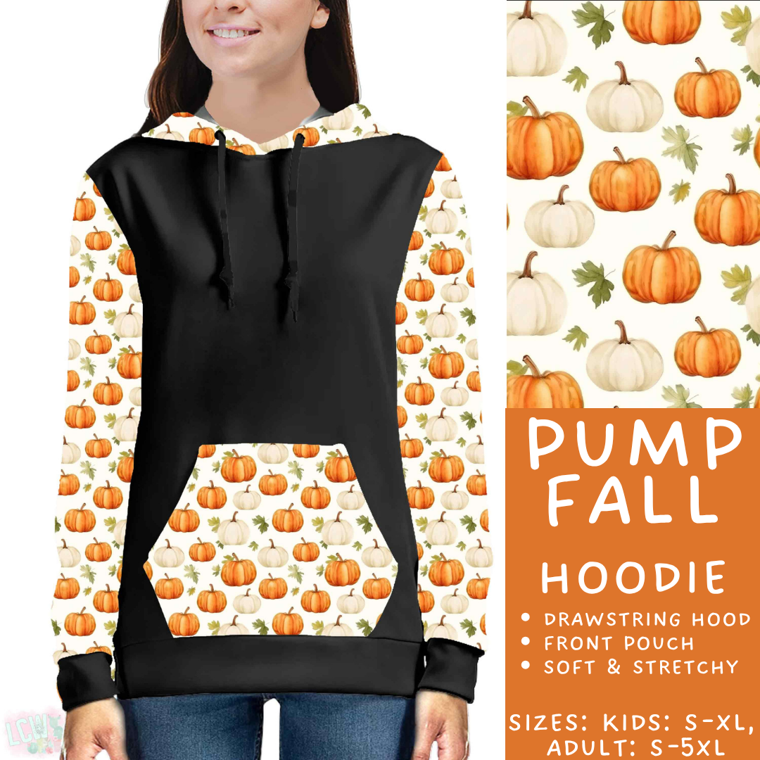 Batch #574 - HalloThanksMas - Closes 8/24 - ETA mid/late October - Pump Fall Hoodie