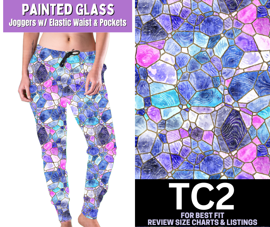 Painted Glass Joggers