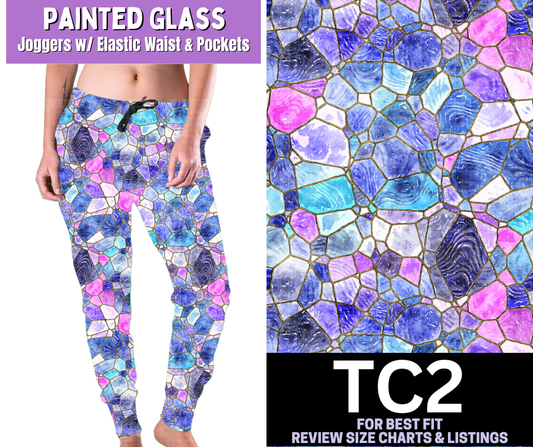 Painted Glass Joggers