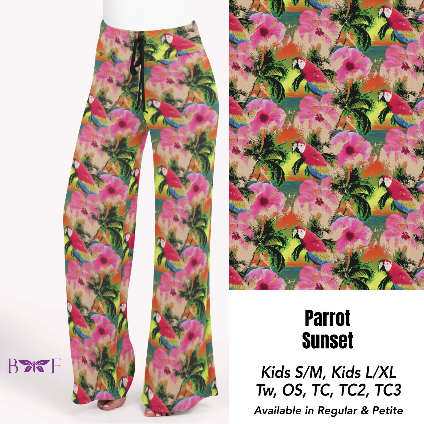 Parrot sunset capri