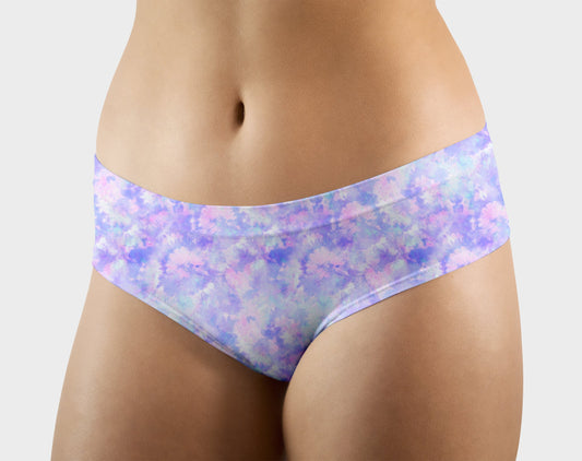 RTS - Pastel Tie Dye Hipster Panties