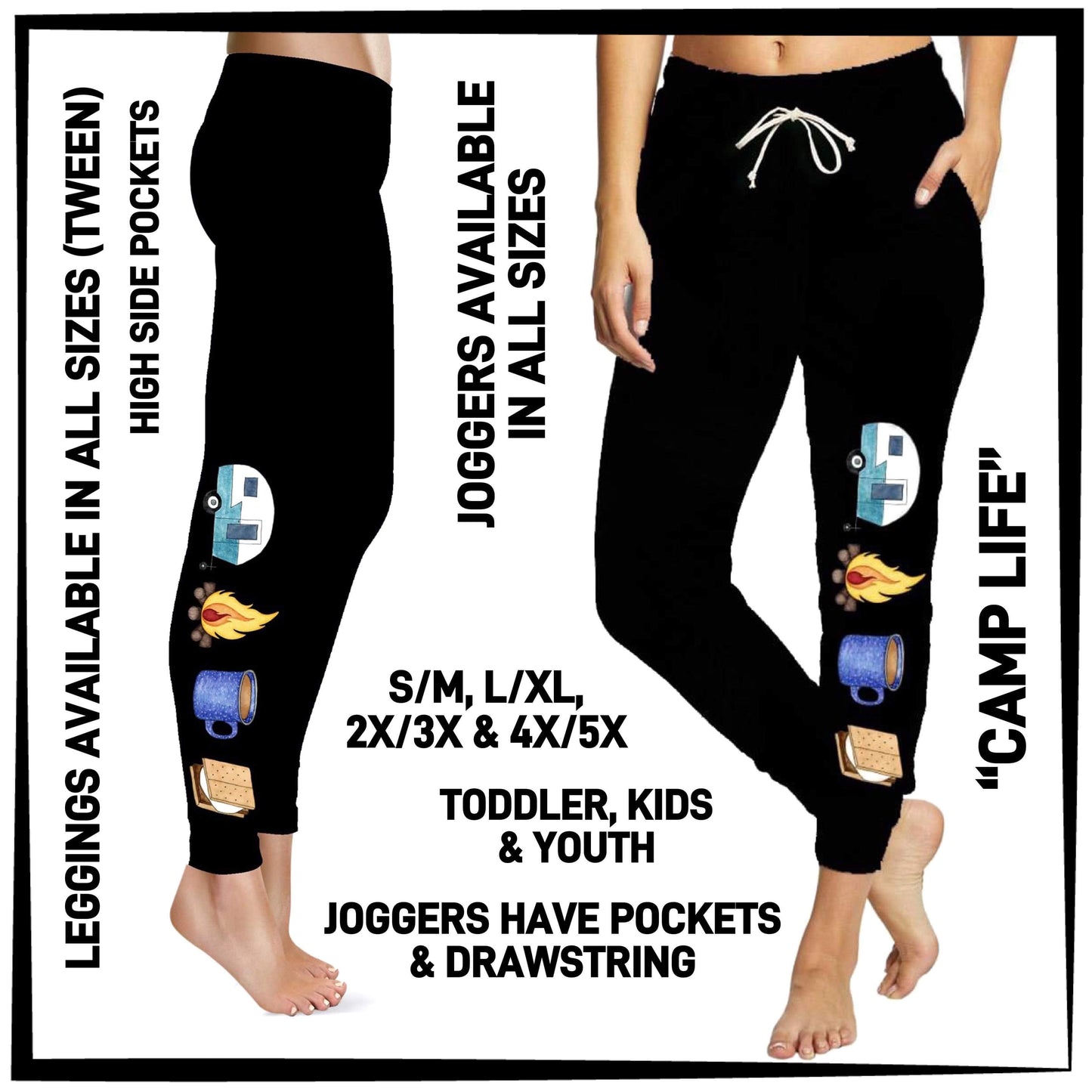 RTS - Camp Life Unisex Joggers